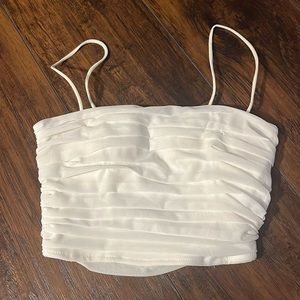 italian white crop top